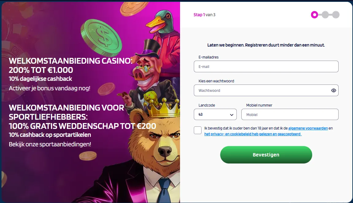 Ohacasino casino registr